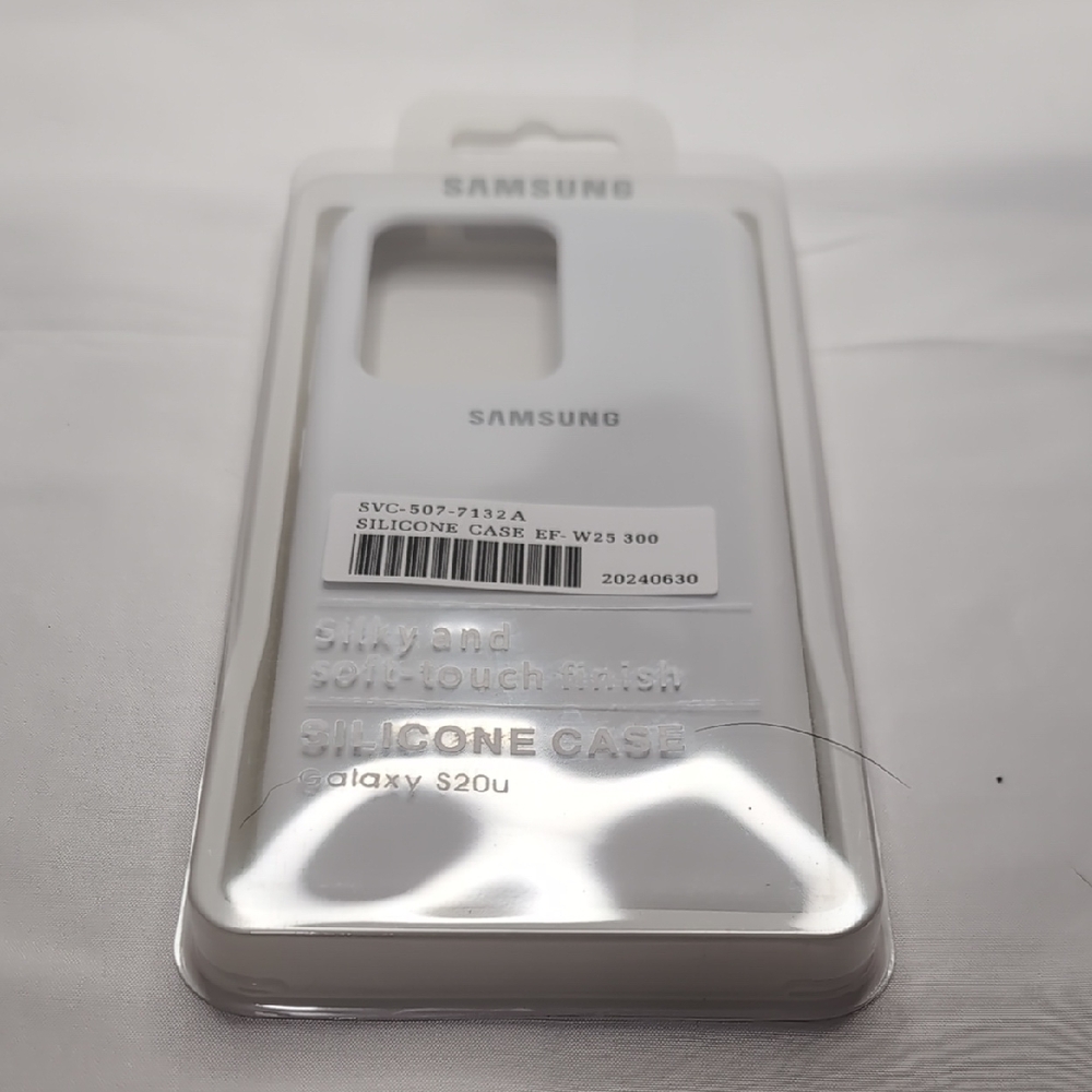 Samsung Galaxy S20 Ultra Silicone Case - Light Gray